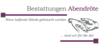 Kundenlogo von Bestattungen Abendröte