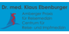 Kundenlogo von Amberger Centrum für Reisemedizin Dr. Klaus Ebenburger