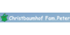 Kundenlogo von Christbaumhof Peter