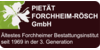 Kundenlogo von Bestattungsunternehmen Pietät Forchheim Rösch GmbH