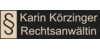 Kundenlogo von Körzinger Karin Rechtsanwältin