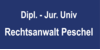 Kundenlogo von Rechtsanwalt Mirko Peschel