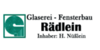 Kundenlogo von Glaserei Fensterbau Rädlein