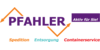 Kundenlogo von Pfahler Müllabfuhr GmbH