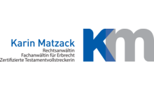 Kundenlogo von Matzack Karin Rechtsanwältin und auch Fachanwältin für Erbrechtrecht und Familienrecht