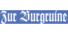 Kundenlogo von Gasthof Zur Burgruine Inh. Rita Stumpf
