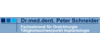 Kundenlogo von Schneider Peter Dr.