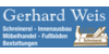 Kundenlogo von Gerhard Weis Schreinerei und Innenausbau