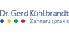 Kundenlogo von Dr. Gerd Kühlbrandt Zahnarztpraxis