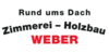 Kundenlogo von Zimmerei und Holzbau Weber