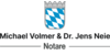 Kundenlogo von Notare Michael Volmer und Dr. Jens Neie (vormals Klotz/Dr. Morhard)