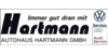Kundenlogo von Autohaus Hartmann GmbH