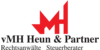 Kundenlogo von Rechtsanwälte Steuerberater vMH Heun & Partner