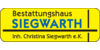 Kundenlogo von Bestattungshaus Frank Siegwarth