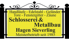 Kundenlogo von Schlosserei & Metallbau Hagen Sieverling