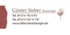 Kundenlogo von Günter Sieber Bestattungen