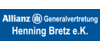 Kundenlogo von Allianz Generalvertretung Henning Bretz e.K.