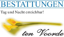 Kundenlogo von Bestattungen ten Voorde Inh. Heinz-Dieter Reimer e.K.