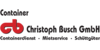 Kundenlogo von Container Christoph Busch GmbH
