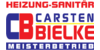 Kundenlogo von Heizung-Sanitär Carsten Bielke