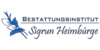Kundenlogo von Sigrun Heimbürge Bestattungsinstitut
