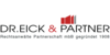 Kundenlogo von Dr. Eick & Partner Rechtsanwälte Partnerschaft mbB