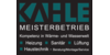 Kundenlogo von Kahle Heizung - Sanitär GmbH