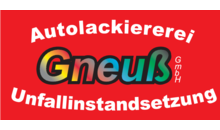 Kundenlogo von Gneuß GmbH Autolackiererei und Unfallinstandsetzung