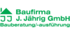 Kundenlogo von Baufirma J. Jährig GmbH