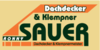 Kundenlogo von Dachdeckerei und Klempnerei Sauer