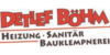 Kundenlogo von Detlef Böhm Heizung - Sanitär - Bauklempnerei