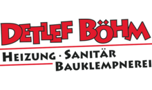 Kundenlogo von Detlef Böhm Heizung - Sanitär - Bauklempnerei