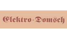 Kundenlogo von Elektro Domsch - Inh. Lutz Zimmermann
