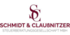 Kundenlogo von Schmidt & Claußnitzer Steuerberatungsgesellschaft mbH
