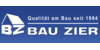Kundenlogo von Bau Zier GmbH