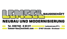 Kundenlogo von Baugeschäft Lemser GmbH
