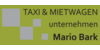 Kundenlogo von Taxi und Mietwagenunternehmen Mario Bark