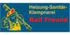 Kundenlogo von Heizung-Sanitär-Klempnerei Meisterbetrieb Ralf Freund