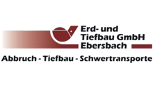 Kundenlogo von Erd- und Tiefbau GmbH Ebersbach