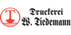 Kundenlogo von Druckerei Tiedemann