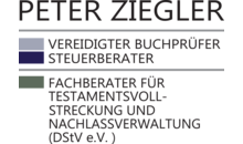 Kundenlogo von Ziegler Peter vereidigter Buchprüfer und Steuerberater
