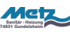 Kundenlogo von Metz Jochen Sanitär - Heizung
