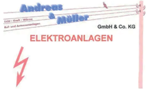 Kundenlogo von Elektroanlagen Andreas & Müller GmbH & Co. KG