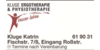 Kundenlogo von Kluge Ergo- & Physiotherapie
