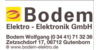 Kundenlogo von Bodem Elektro-Elektronik GmbH