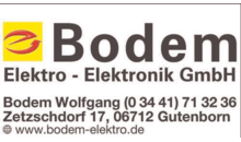 Kundenlogo von Bodem Elektro-Elektronik GmbH