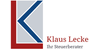 Kundenlogo von Klaus Lecke Steuerberater