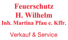 Kundenlogo von Feuerschutz Horst Wilhelm Inh. Martina Pfau e.Kffr.