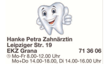 Kundenlogo von Petra Hanke Zahnärztin