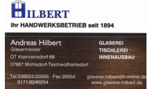 Kundenlogo von Glaserei - Tischlerei Hilbert Inh. Andreas Hilbert